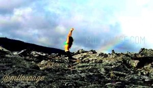 @Milaspage Past the Point of Safety Big Island Volcano Hawaii - Taking Chances